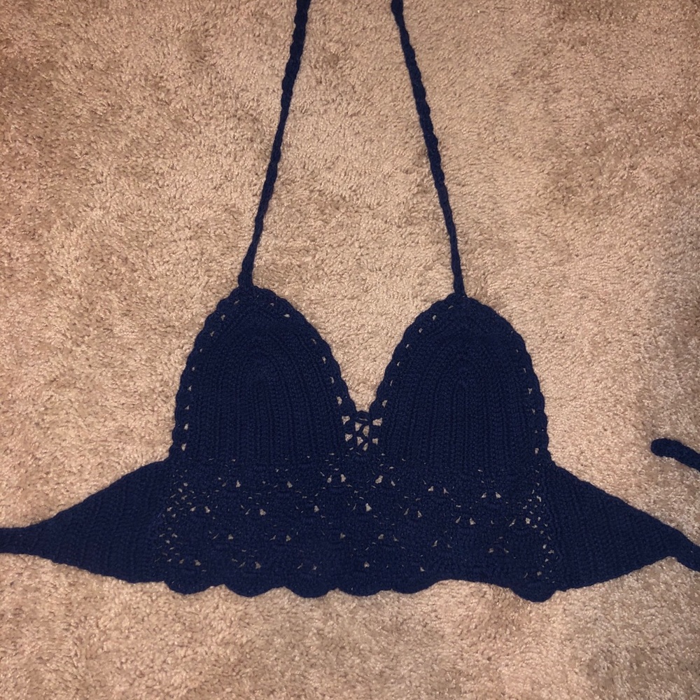 Crochet crop top